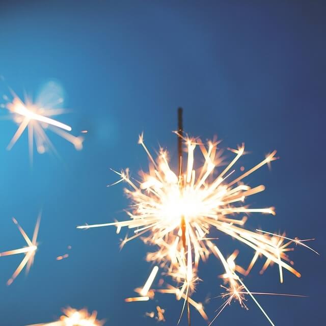 Illustratie persoonlijk inzicht: Simpelweg geluk en succes Illustratie persoonlijk inzicht: sterretjes